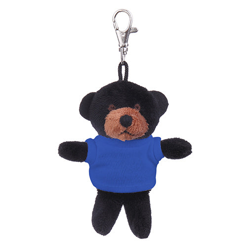 Black Teddy Keychain with Tee