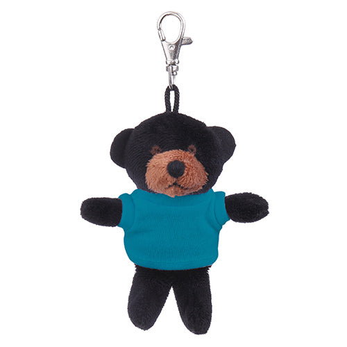Black Teddy Keychain with Tee