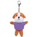 Bulldog Keychain with Tee