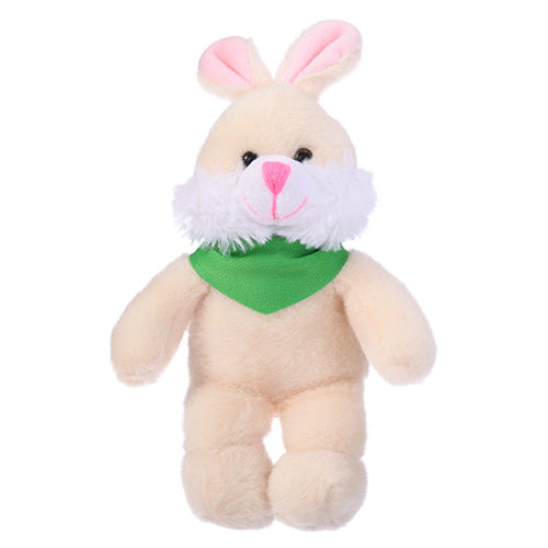 8" & 12" Soft Plush Bunny with Bandana