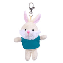 Bunny Keychain with Tee Turquoise
