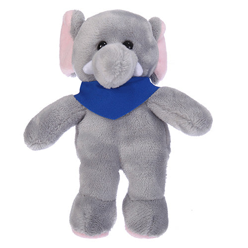 Soft Plush Stuffed Elephant with Bandana