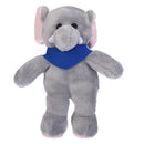 Soft Plush Stuffed Elephant with Bandana-4