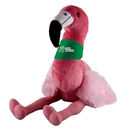 Soft Flamingo with Bandana