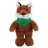 Soft Plush Stuffed Fox with Bandana