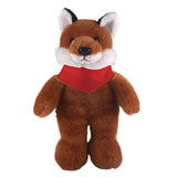 Soft Plush Stuffed Fox with Bandana