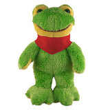 Soft Plush Stuffed Frog with Bandana
