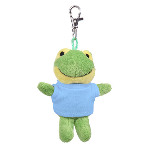 Soft Plush Frog Keychain with Tee