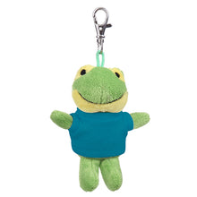 Soft Plush Frog Keychain Green with Tee