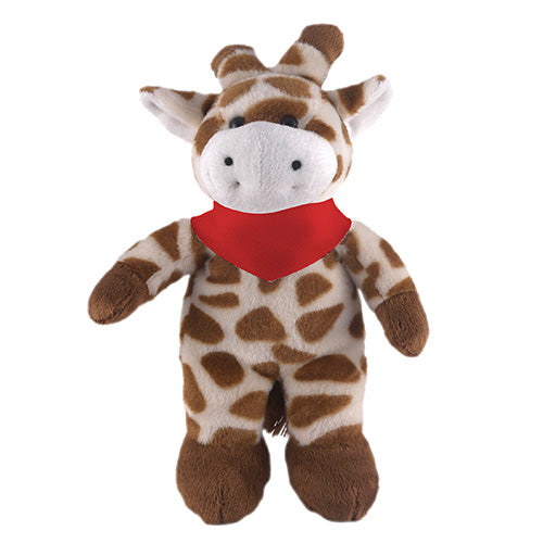 Soft Plush Stuffed Giraffe with Bandana