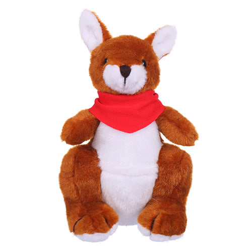 Soft Plush Kangaroo with Bandana