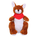 Soft Plush Kangaroo with Bandana-2