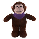 Soft Plush Stuffed Monkey with Bandana-2