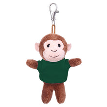 Soft Plush Monkey Keychain with Tee