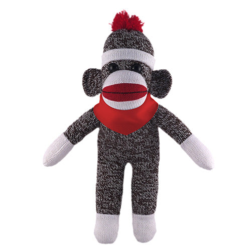 Orginal Sock Monkey plush red