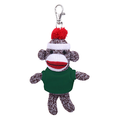 Monkey Keychain with Tee 4"