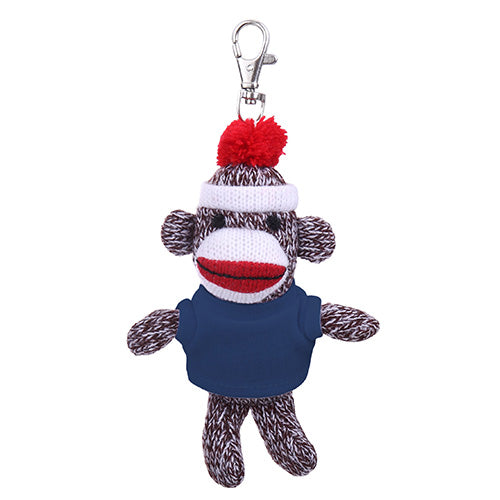 Monkey Keychain with Tee 4"