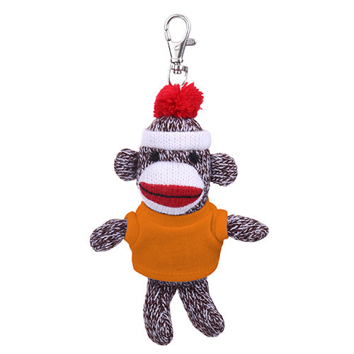 Monkey Keychain with Tee 4"