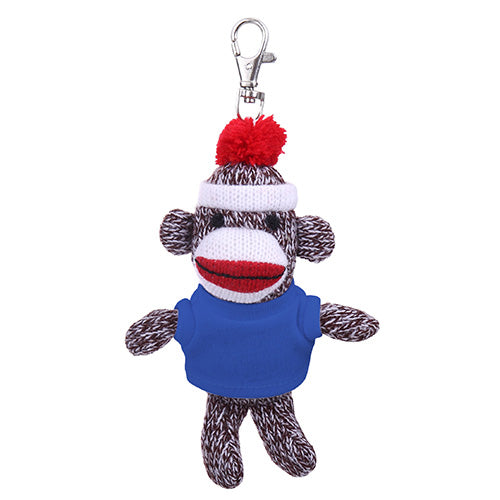 Monkey Keychain with Tee 4"