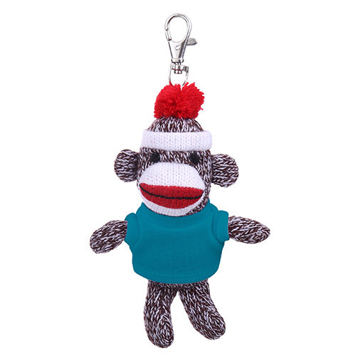 Monkey Keychain with Tee 4"