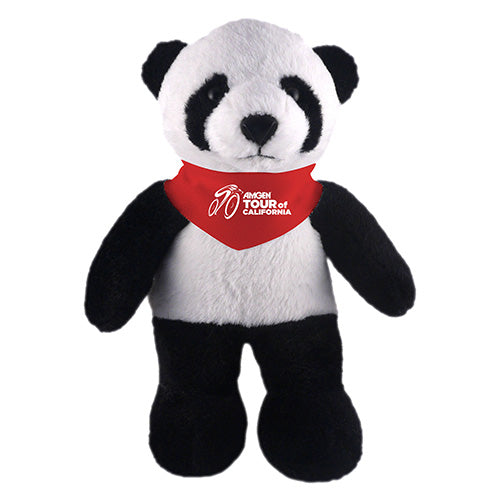 Soft Plush Stuffed Panda with Bandana