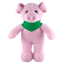 Soft Plush Stuffed Pink Teddy Bear with Bandana-3