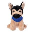 Soft Plush German Shepherd with Bandana-2