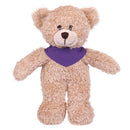 Soft Plush Tan Teddy Bear with Bandana-2