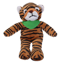 Soft Plush Stuffed Tiger with Bandana