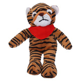 Soft Plush Stuffed Tiger with Bandana