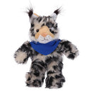 Soft Plush Stuffed Wild Cat (Lynx) with Bandana-4