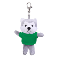 Wolf Keychain with Tee Burnt green
