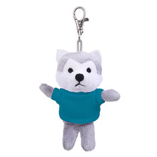 Wolf Keychain with Tee Turquoise