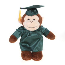 Graduation Stuffed Animal Plush Monkey 12