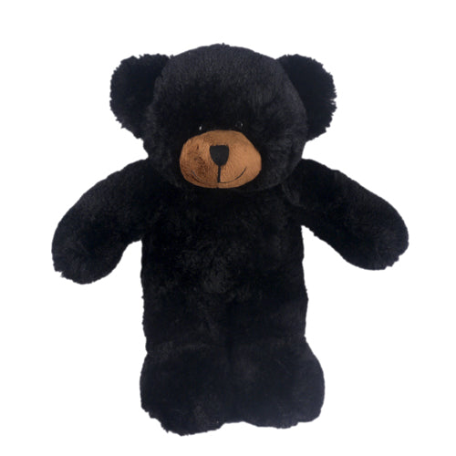 Floppy Bear plush - Black 8 inches 