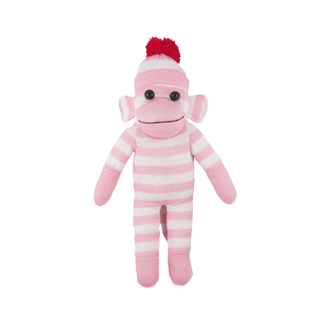 Floppy Sock Monkey - Pink 10