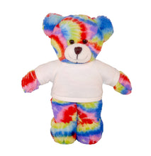 Personalized Tie-dye Bear 12