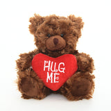 Valentine Sitting Bear Chocolate 6 Inches