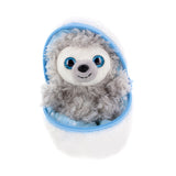 Holiday Zippy Zip Up Snowball Animals-Sloth