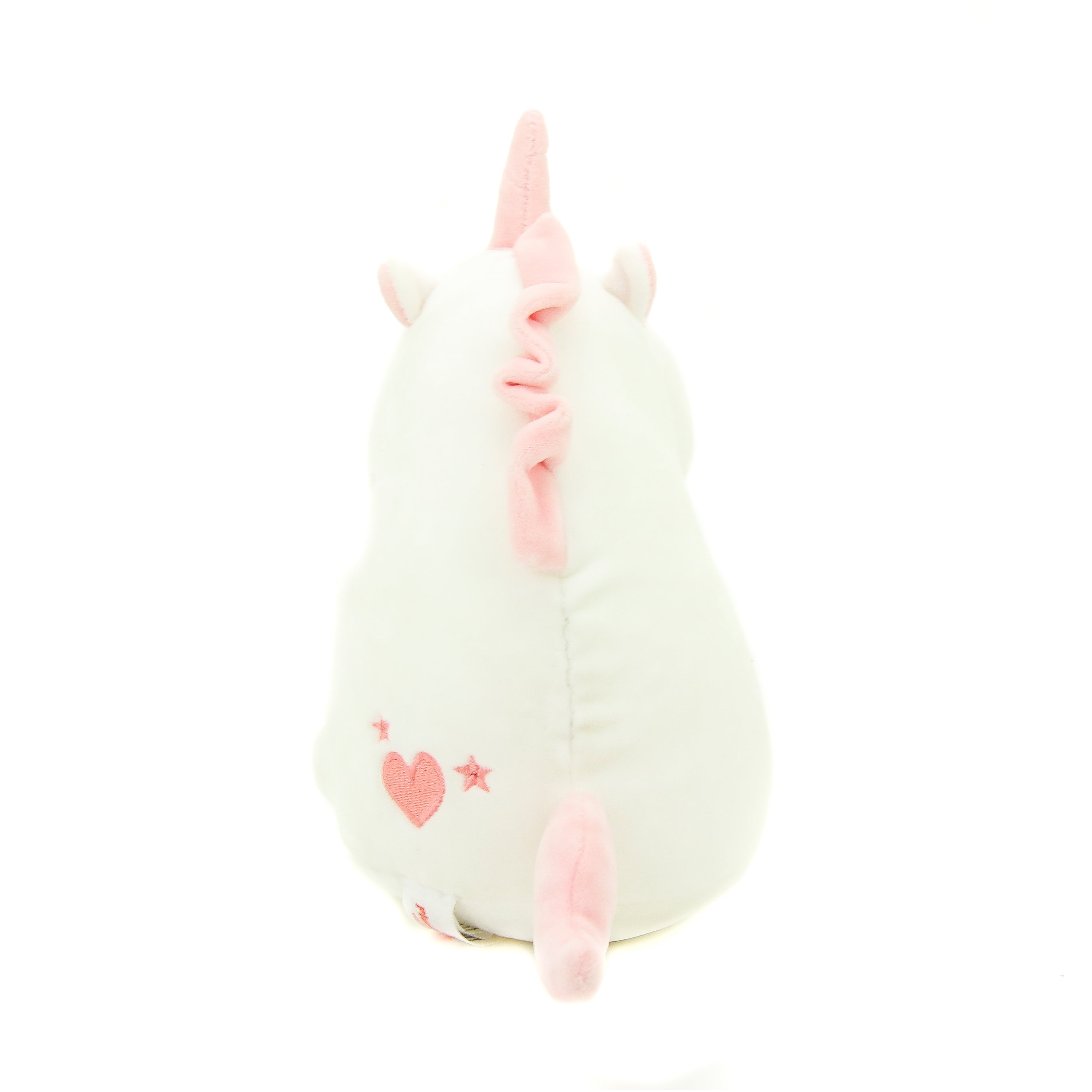 White Unicorn Pillow