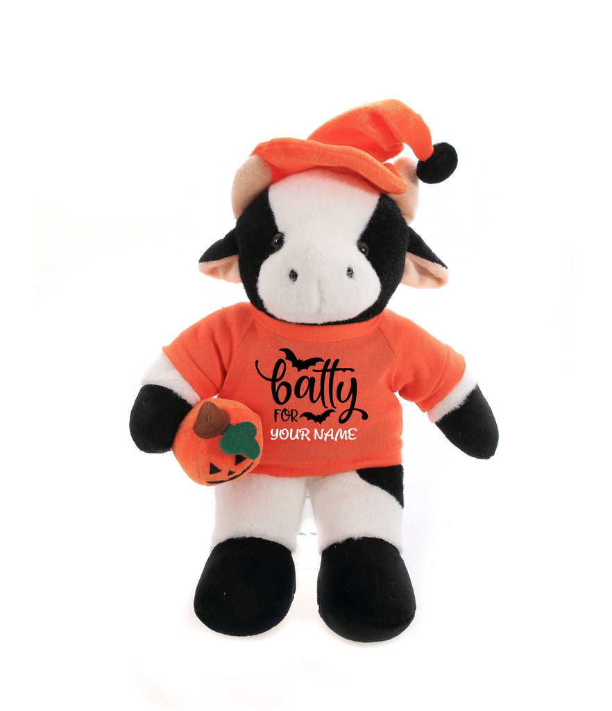 Halloween floppy cow 12" Customization