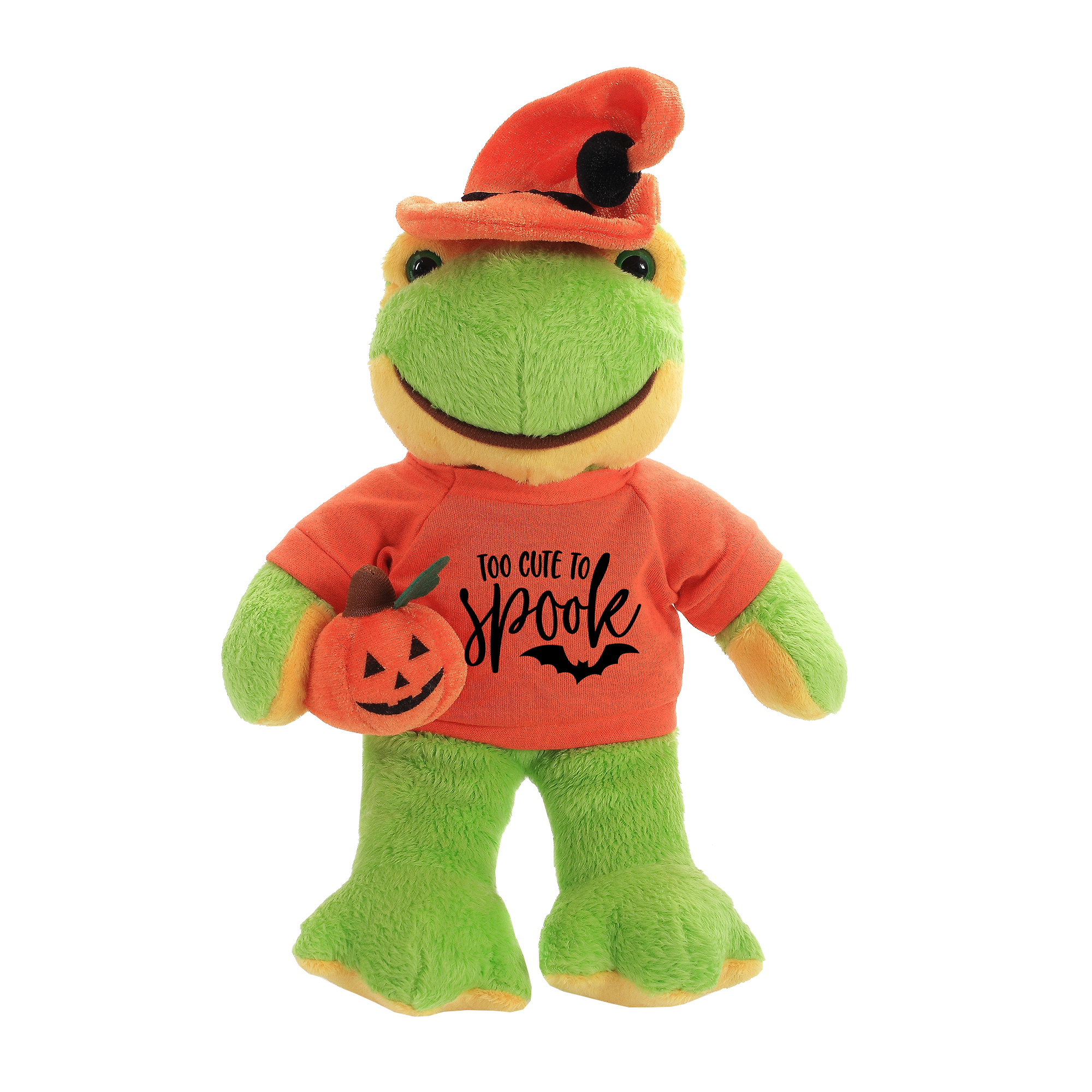 12'' Standing Floppy Spook Frog by Plushland