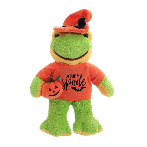 Halloween floppy frog 12" SPOOK