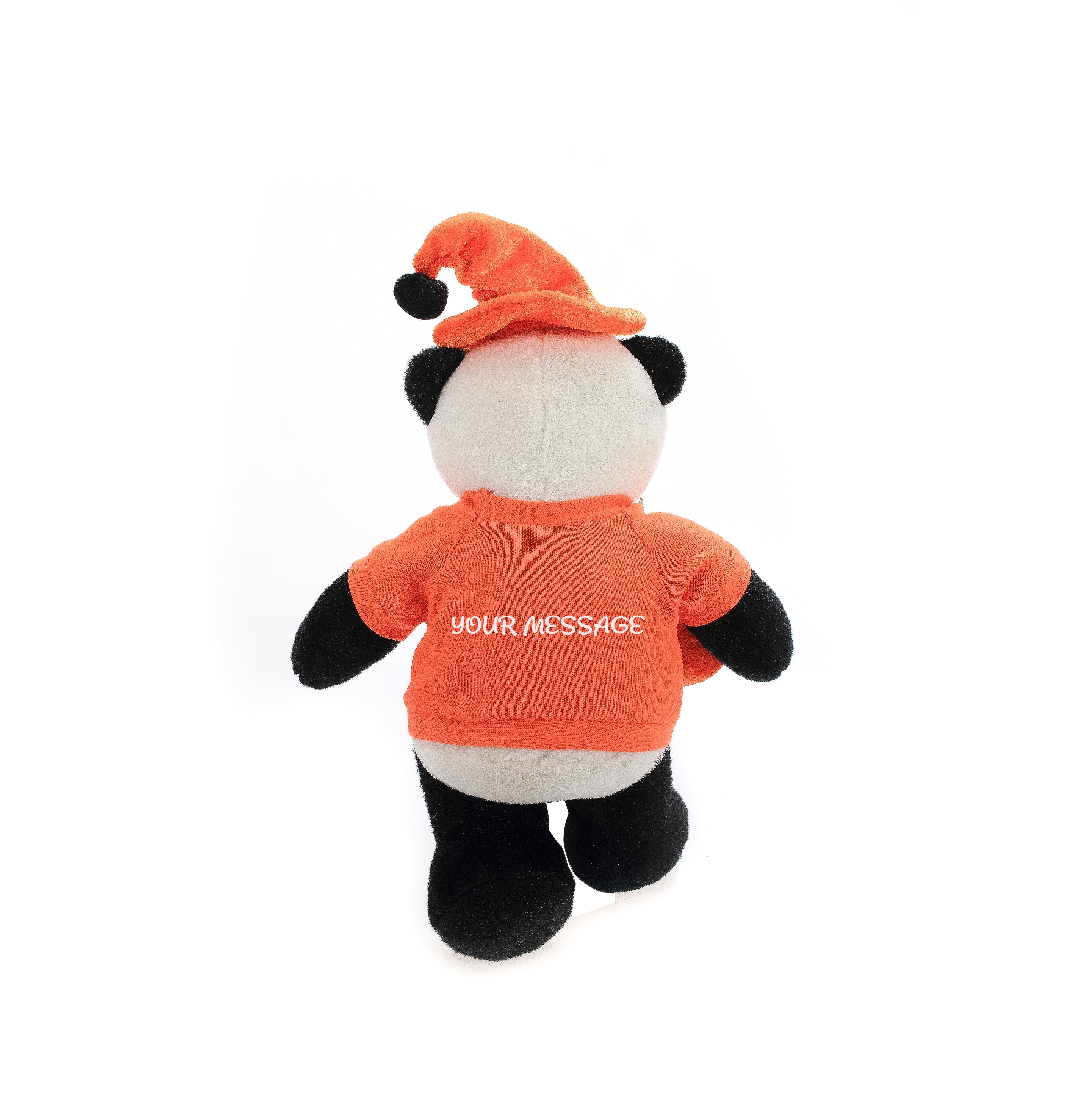 12'' Standing Halloween Floppy Panda with Back Side by Plushland