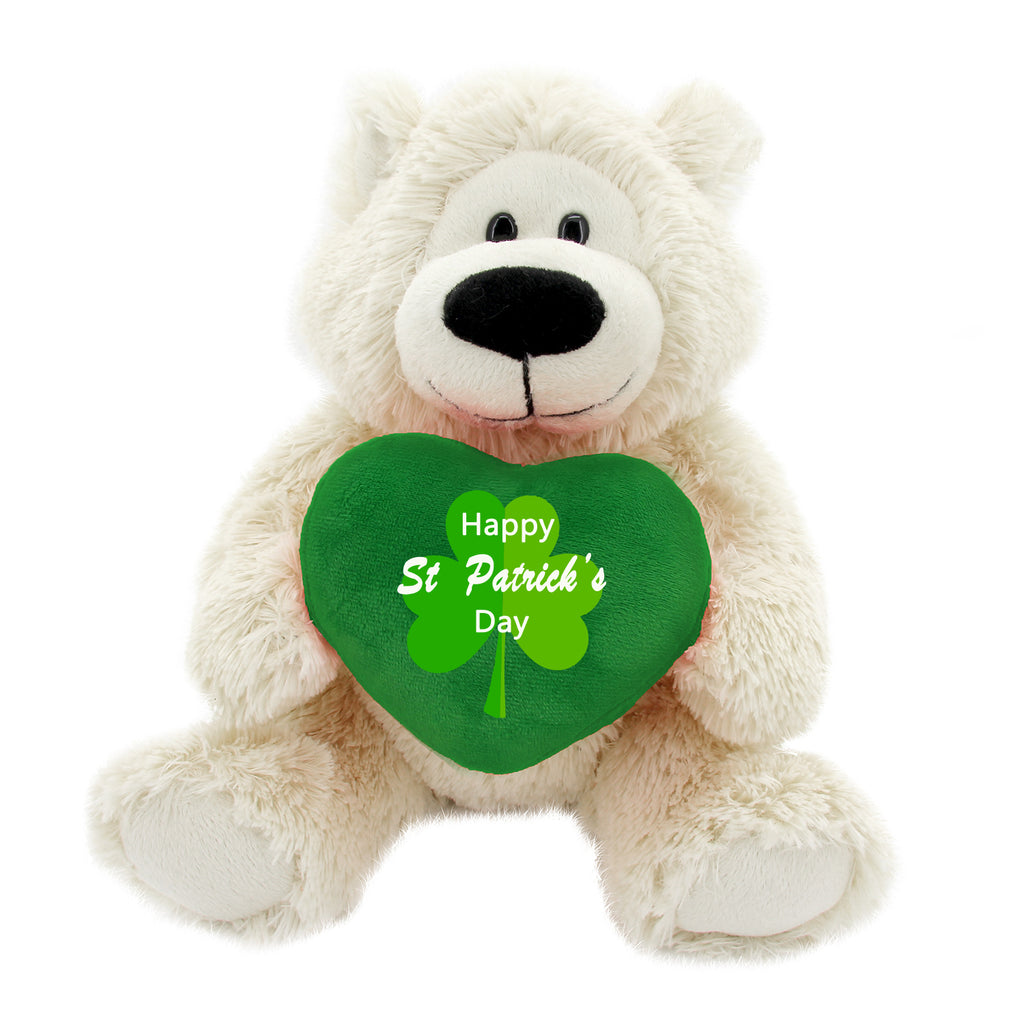 Sophie 12" Bear with St. Patrick's heartt