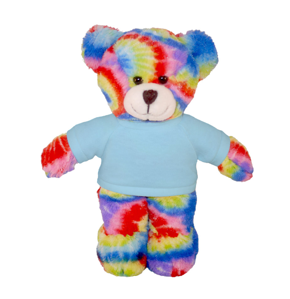 Personalized Tie-dye Bear