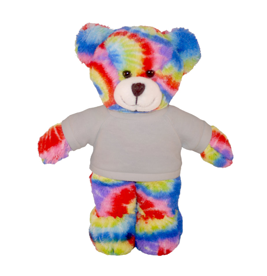 Personalized Tie-dye Bear