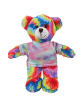 Personalized Tie-dye Bear 12
