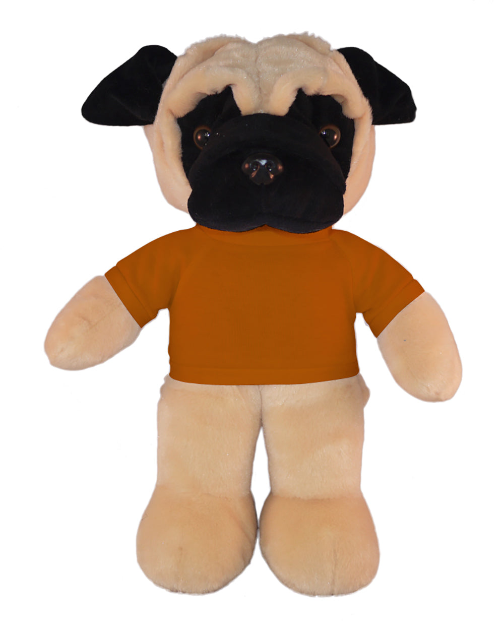 Floppy Pug Plush 8"