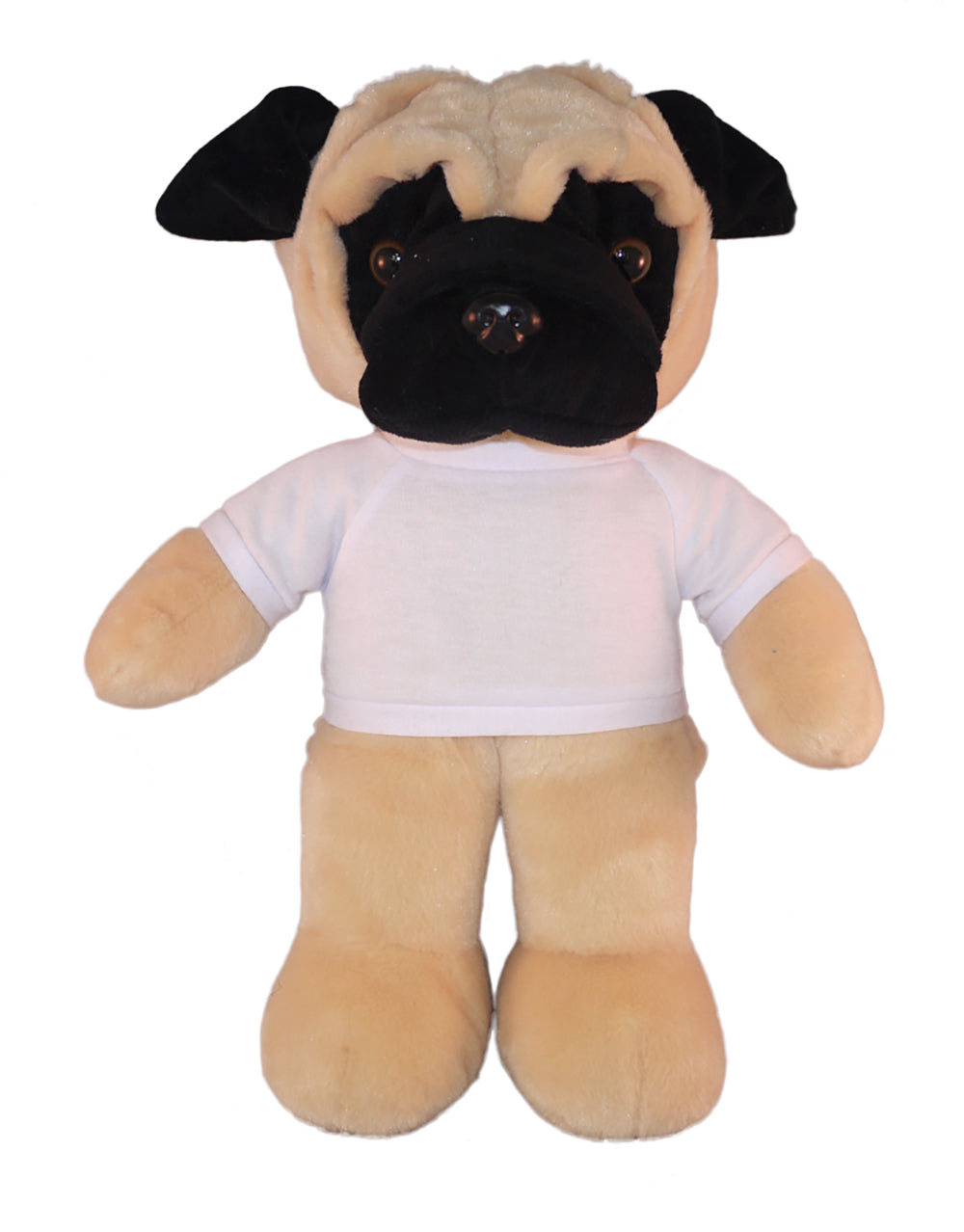 Floppy Pug Plush 8"